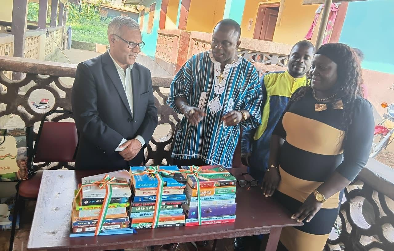 Establishment of India Corner at Gompa Public Library, Nimba County - 31 July 2026